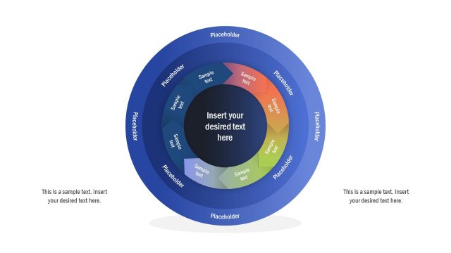 Inner Circular Chevron Step 5 PPT