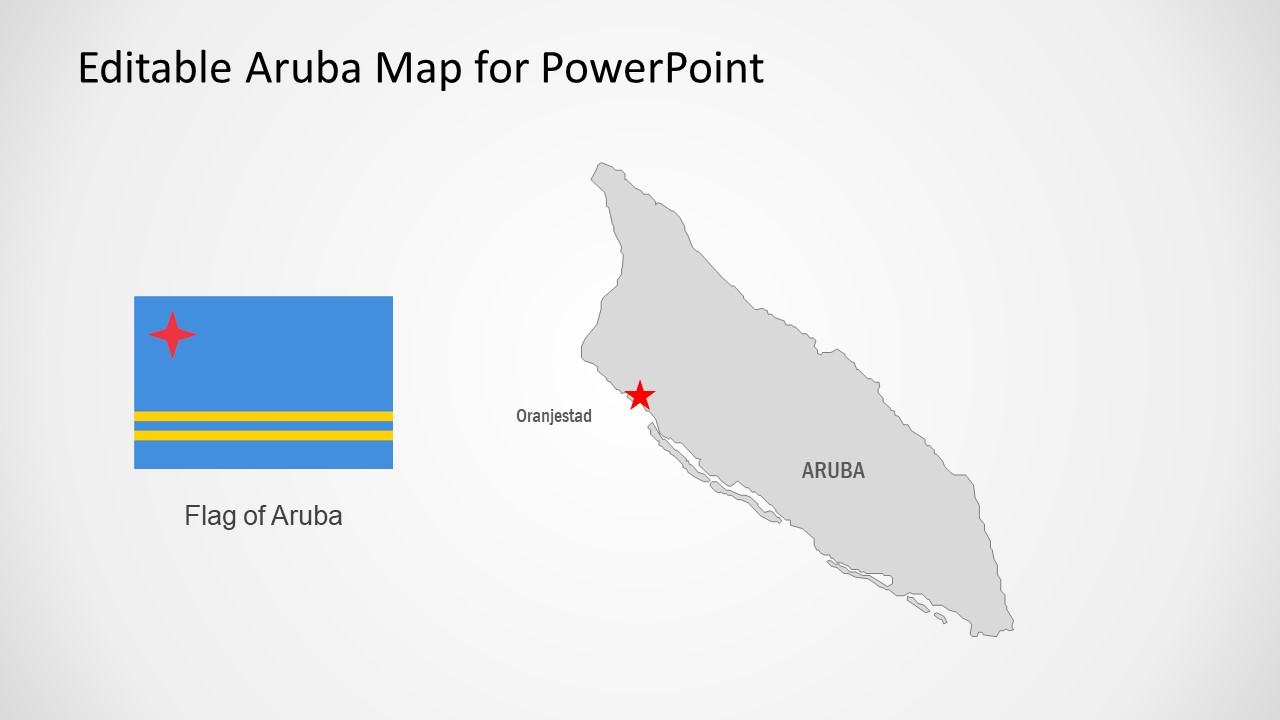 Template of Aruba Map 
