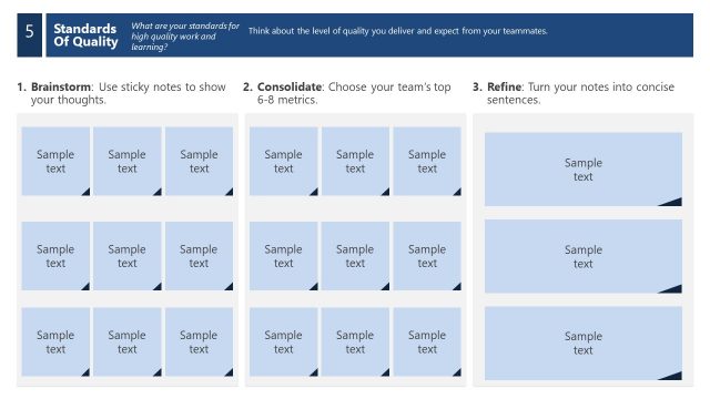 Editable Team Charter Canvas PPT Template