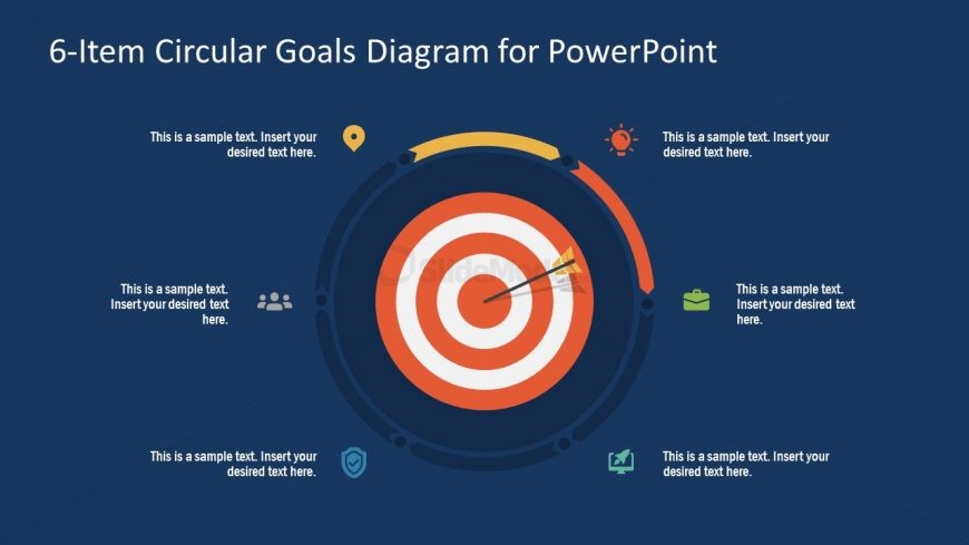 PowerPoint Step 2 Circular Goals Slide