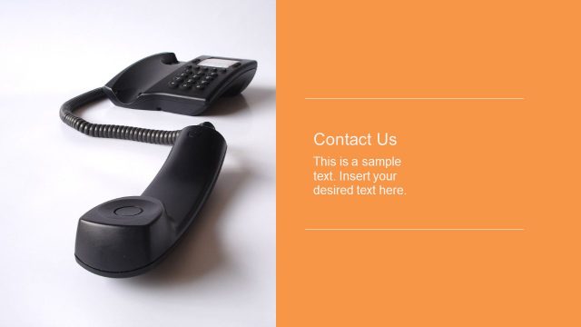 Contact Phone PowerPoint Slide