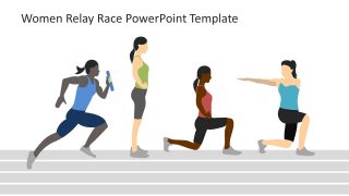 PowerPoint Racing Template for Women