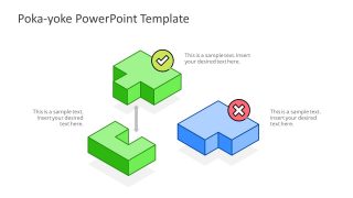 PowerPoint Puzzle Shape Diagram Template