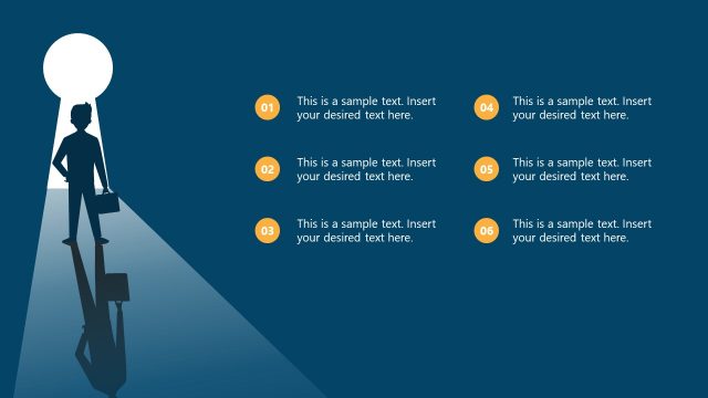 Bulletlist Key Takeaways PowerPoint