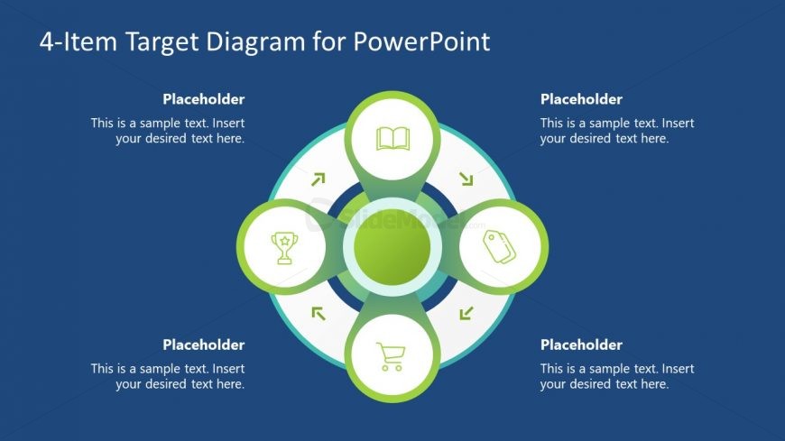 PowerPoint Diagram Target Templates