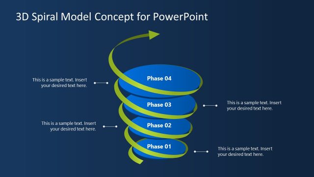 Spiral Model PowerPoint Diagram