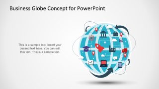 Business Concept Template of Globe