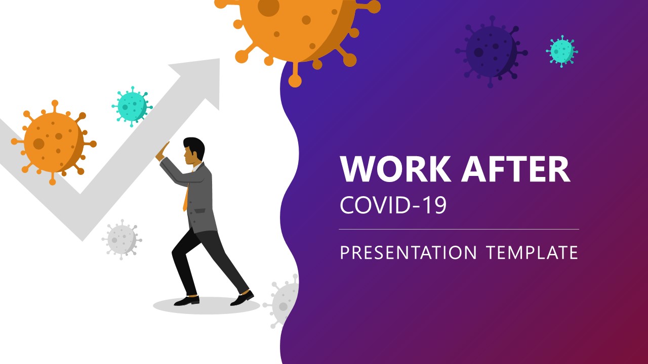 Work After COVID-19 PowerPoint Template - SlideModel