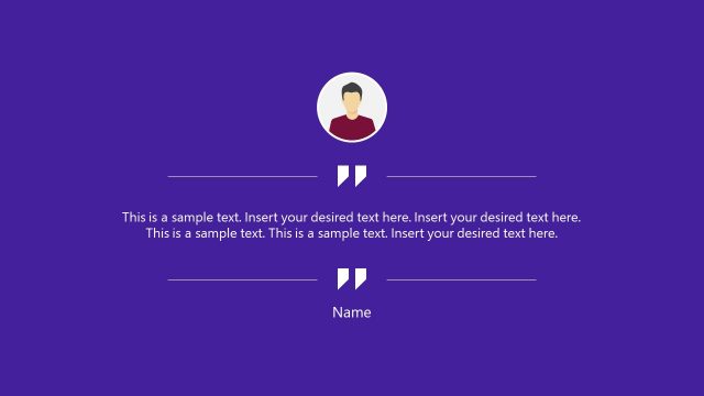 CEO Message PowerPoint Slide