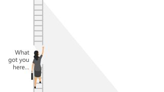 Climb the Corporate Ladder Slide