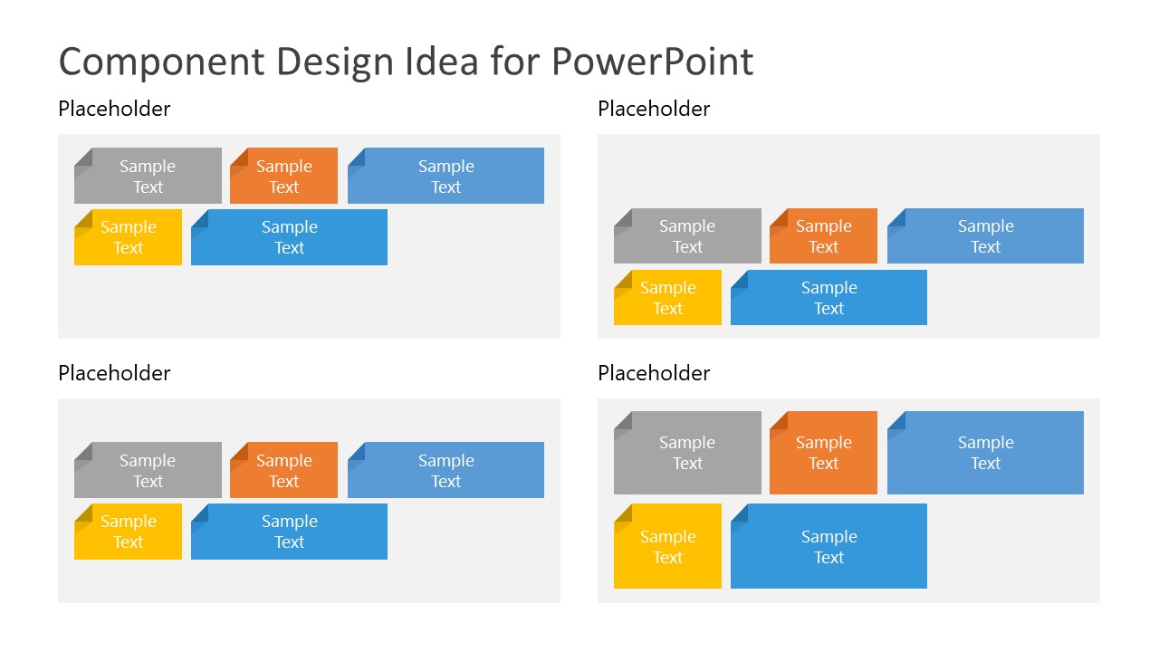 what components make up a design presentation