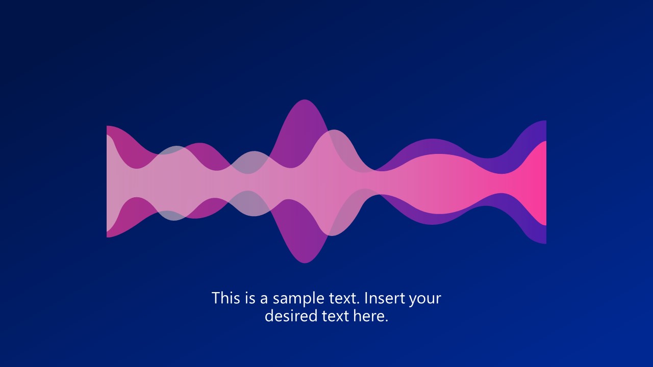 Signal Illustration of Voice Recognition 