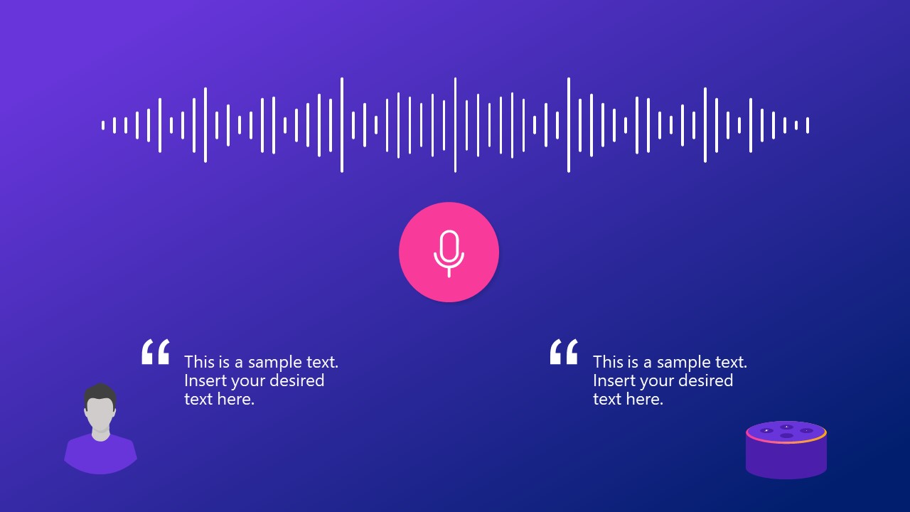 Presentation of Infographic Voice Assistant 