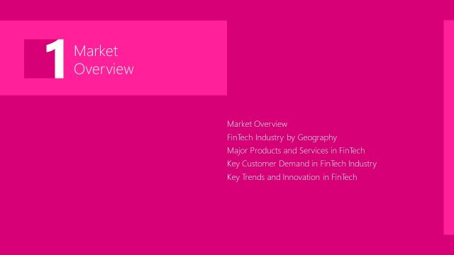 Fintech Industry Market Overview