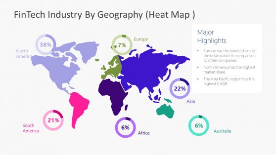 FinTech Industry Geography PowerPoint