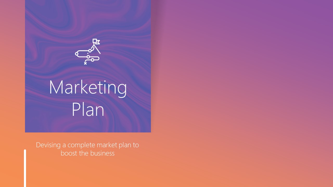 Marketing Plan Cover Slide