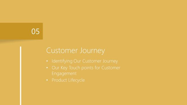 Customer Journey Mapping PowerPoint
