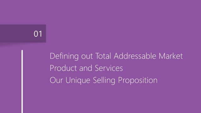 Market Size Chapter in Planning Template