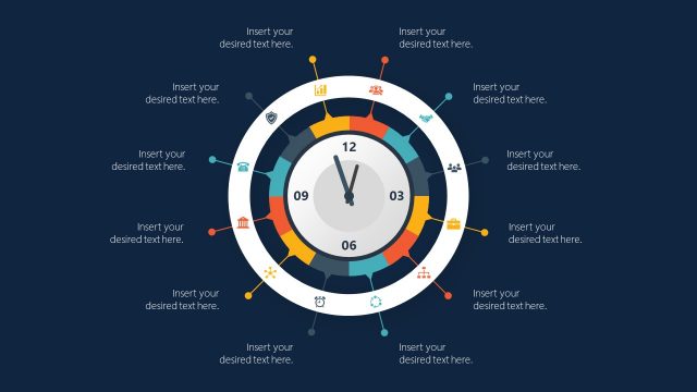 Time Clock Infographic Presentation