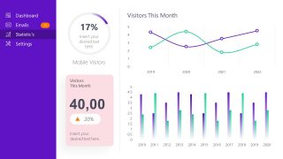PowerPoint Templates of Data Driven Charts 