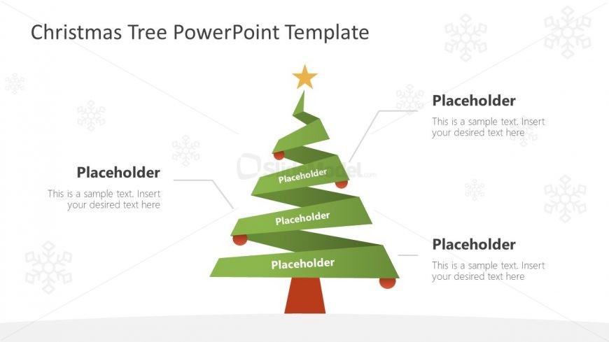 Pine Tree for Christmas Presentation 
