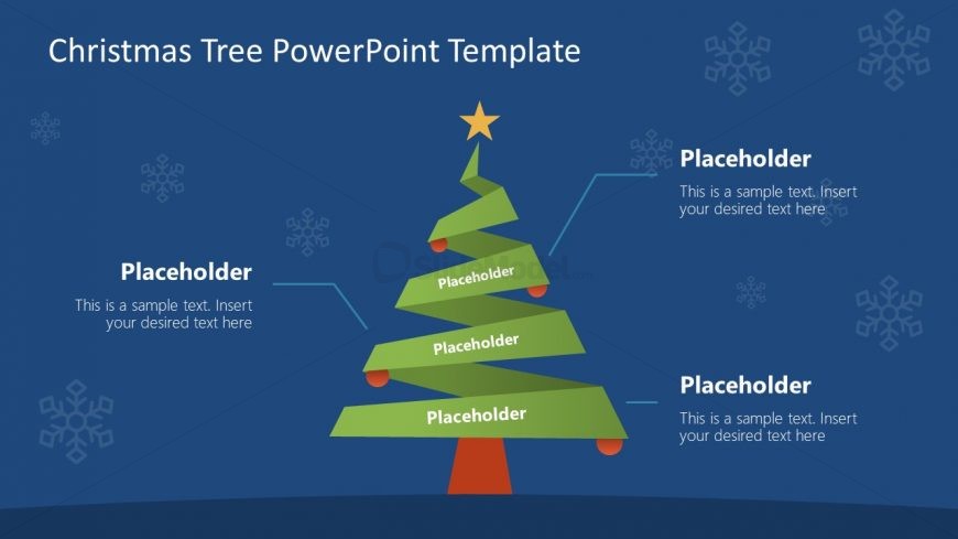 Presentation of Pine Tree for Christmas