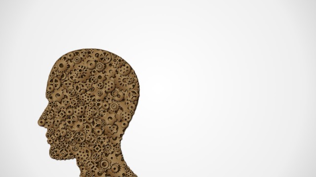 Head Process Gear Diagram PowerPoint Illustrations