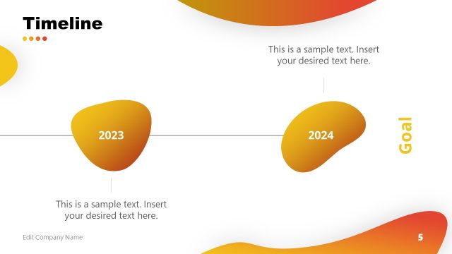 Purposeful PowerPoint Business Animated Timeline