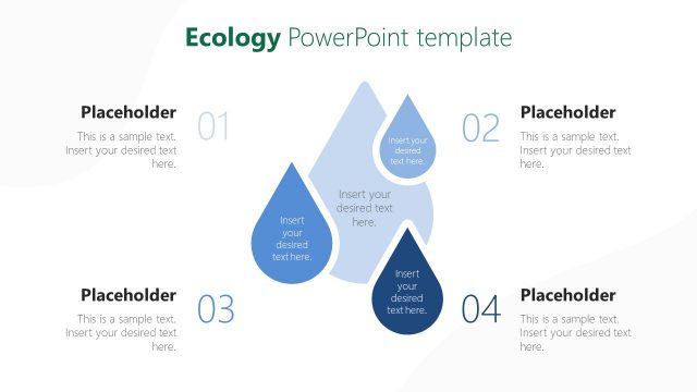 Ecology Water PowerPoint Shapes