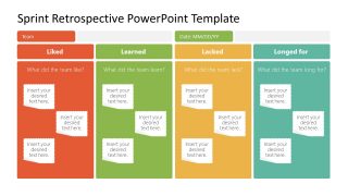 Scrum Sprint Retrospective PowerPoint 