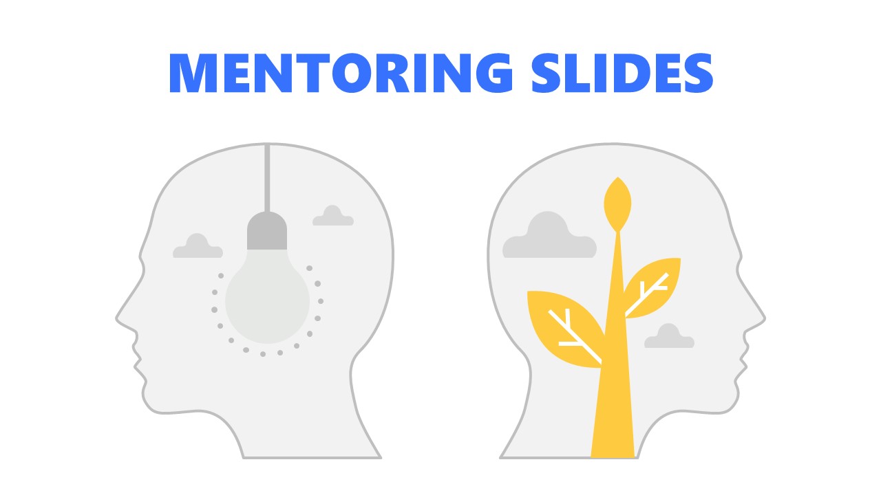 Mentoring PowerPoint Template - SlideModel