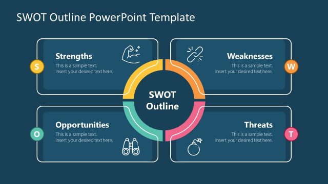 SWOT Analysis PowerPoint Diagram