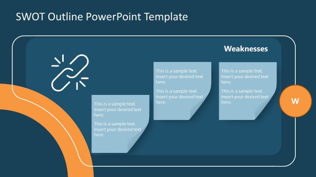 Weaknesses SWOT Analysis Factor PowerPoint