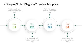 4 Milestones Roadmap PowerPoint 