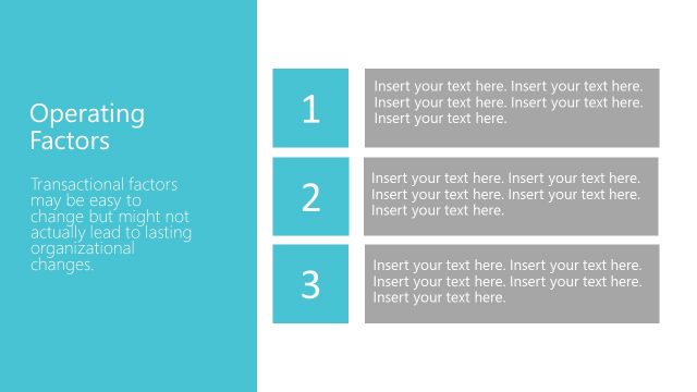 Burke-Litwin Model Operating Factor PowerPoint