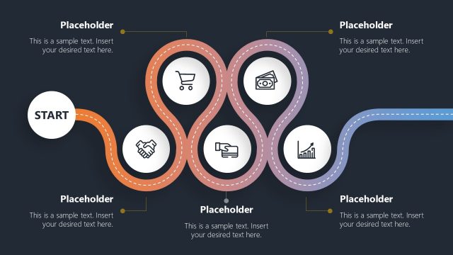 5 Steps PowerPoint Templates & Diagrams