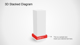 Stacked 3D PowerPoint Diagram  