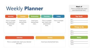7 Days a Week Planner Template 