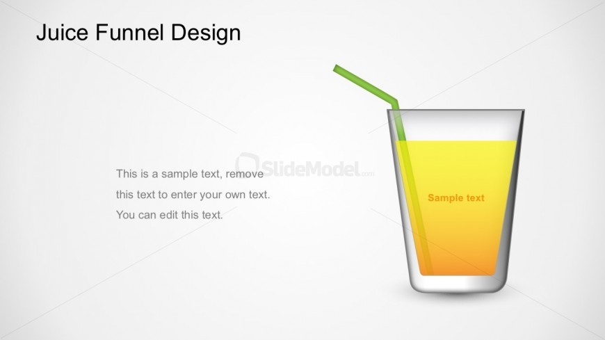 Editable  Juice Funnel Diagram Business PowerPoint