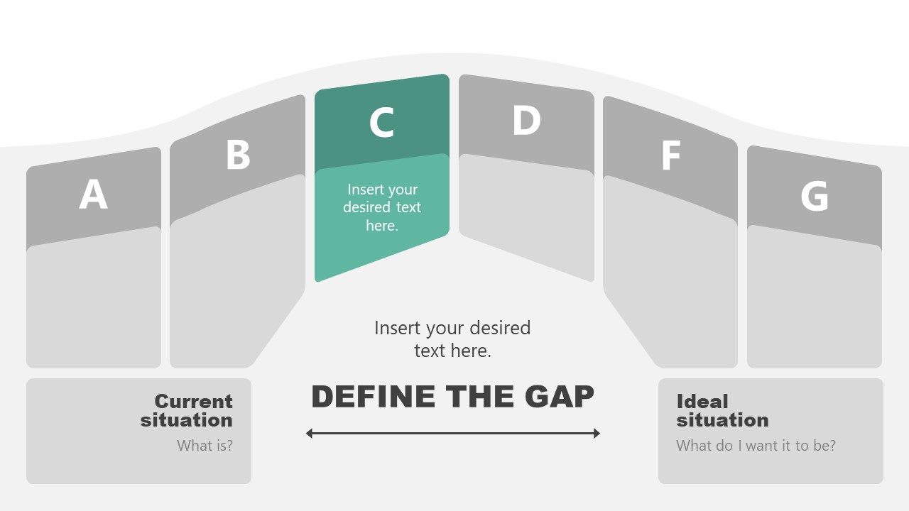 PowerPoint Bridging the Gap Metaphor