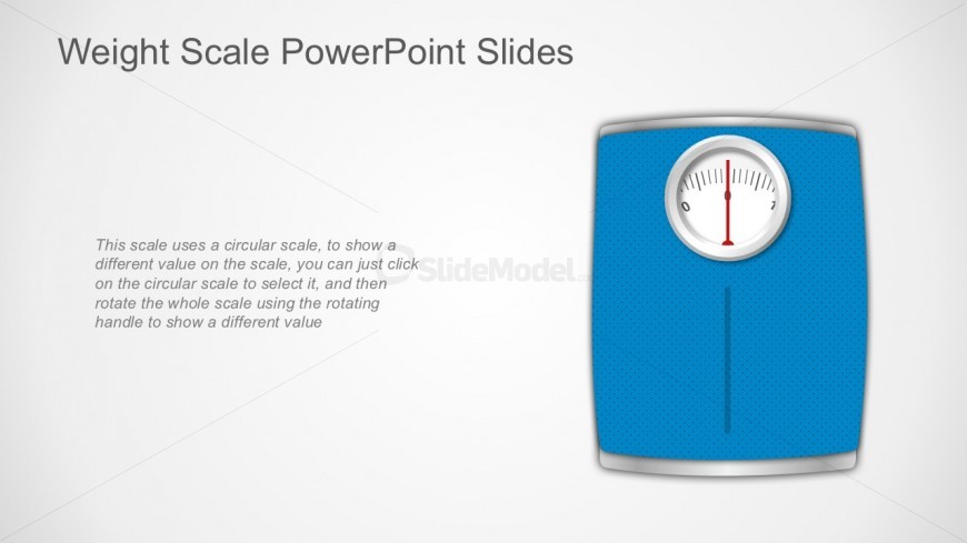 Weighing Scales PowerPoint Template Vectors 