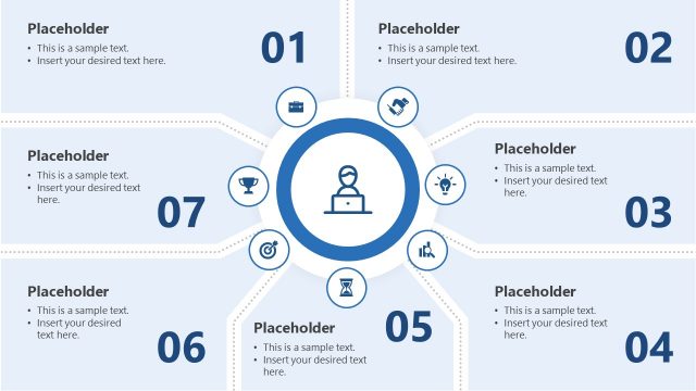 7-Step Component Diagram for PowerPoint