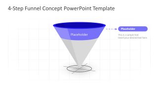 PowerPoint Funnel Diagram Stage 1