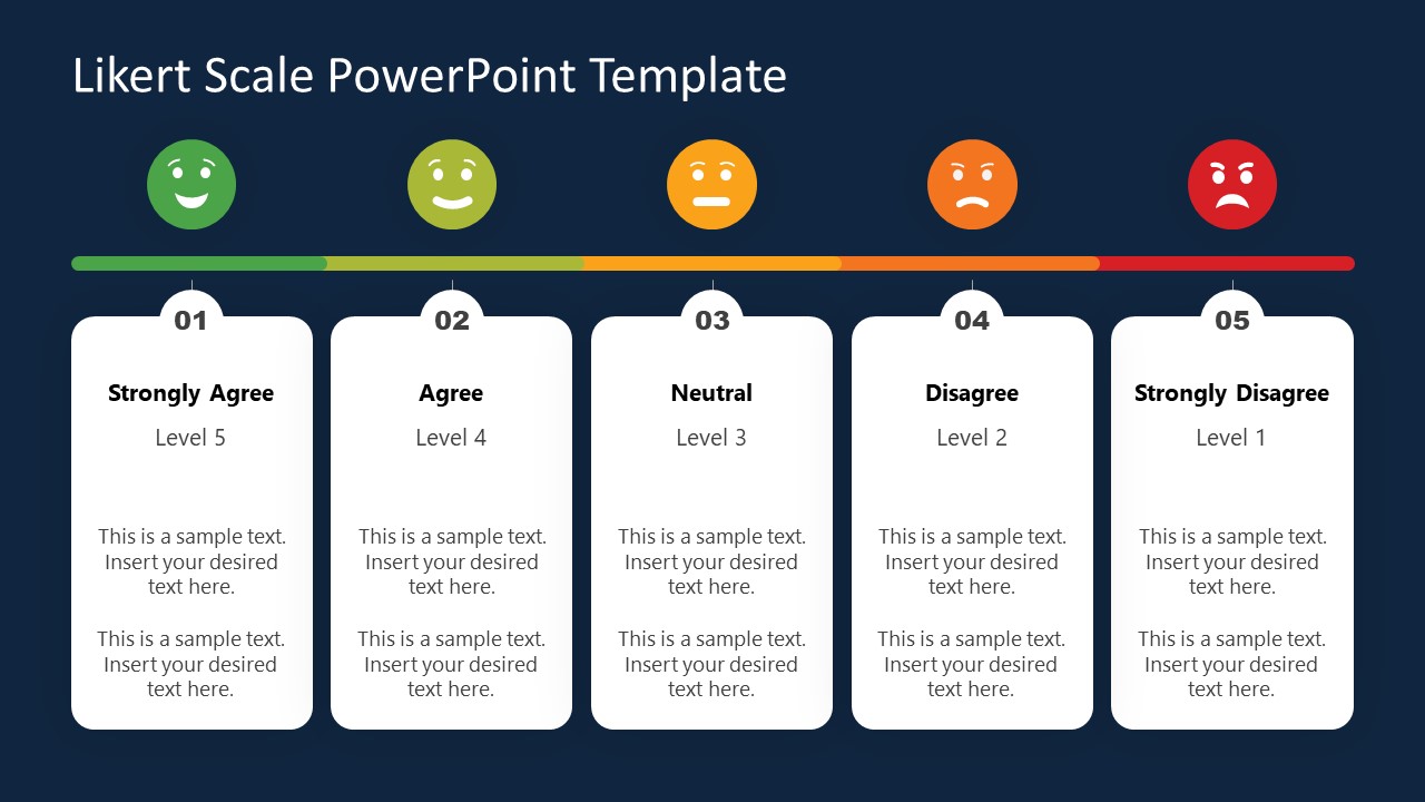 Likert Scale PowerPoint Template SlideModel