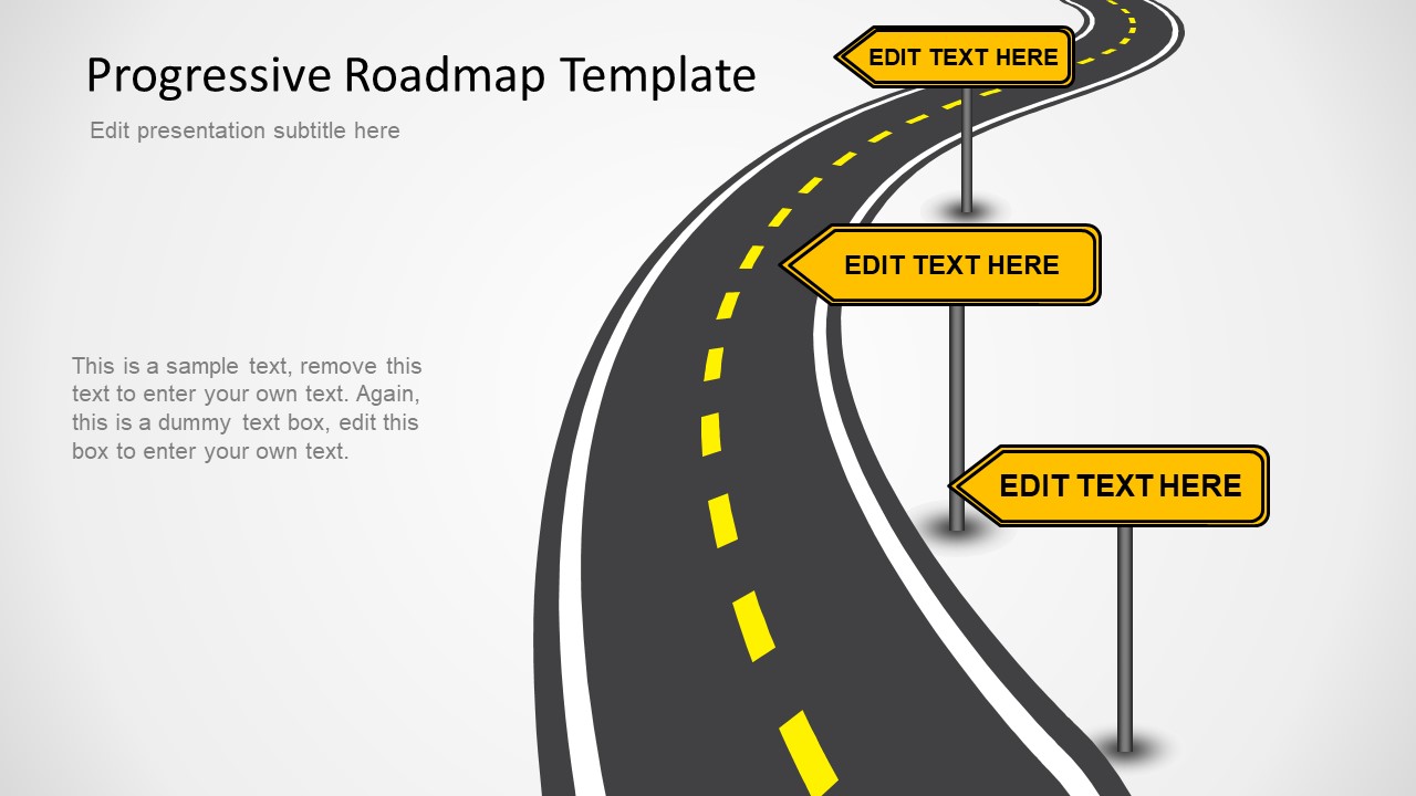 Road Ppt Template