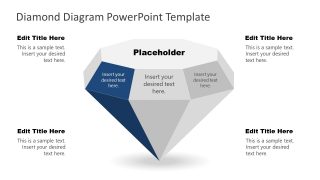 PowerPoint Diamond Diagram Template 