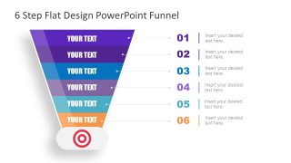 Presentation of Funnel Concepts 6 Steps Template 
