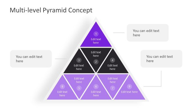 Editable Diagram for Pyramid PowerPoint