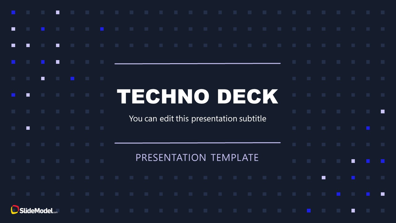 Technology Theme PowerPoint Background 