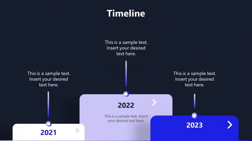 Timeline PowerPoint Technology Theme Template 